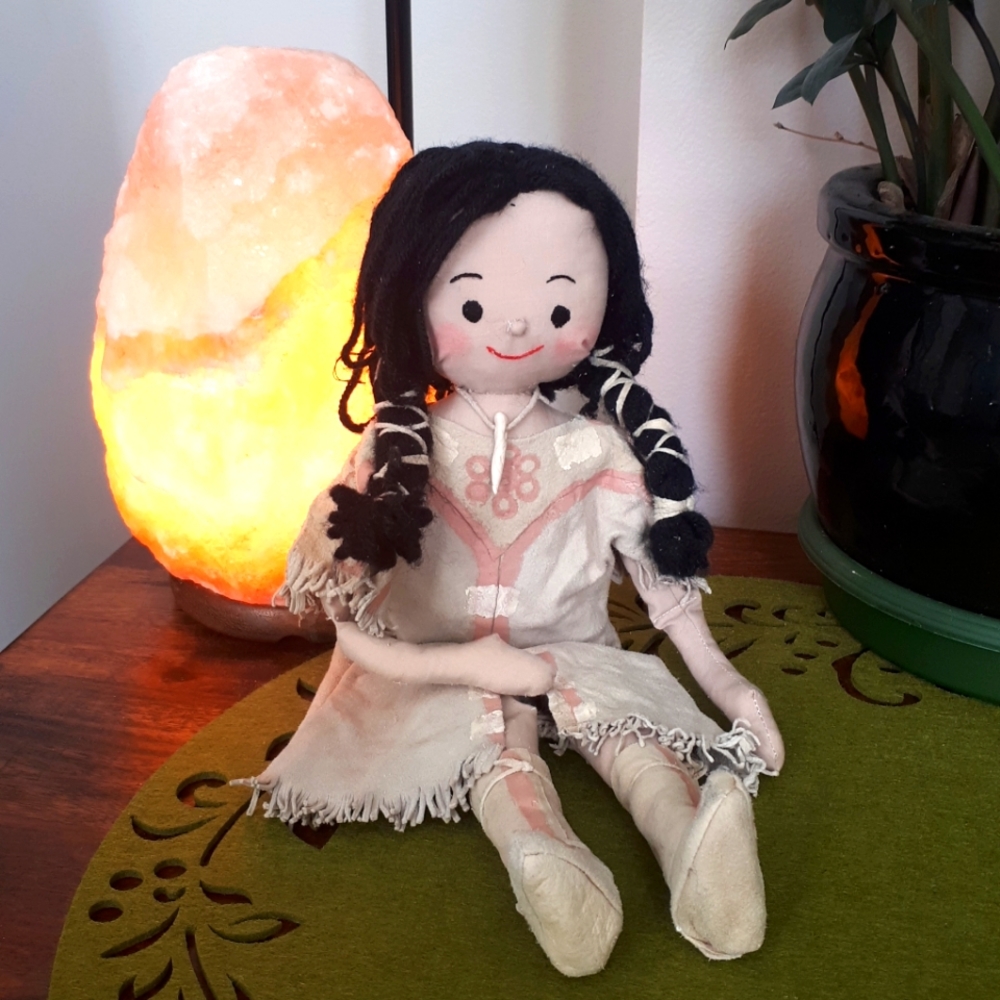 Gorgeous handmade first nations ragdoll